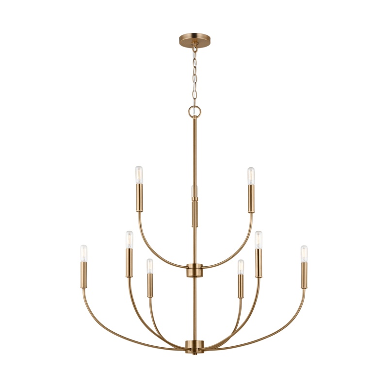 Kendrey 9 - Light Dimmable Classic / Traditional Chandelier