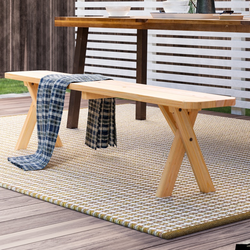 Kennicott Cedar Outdoor Bench