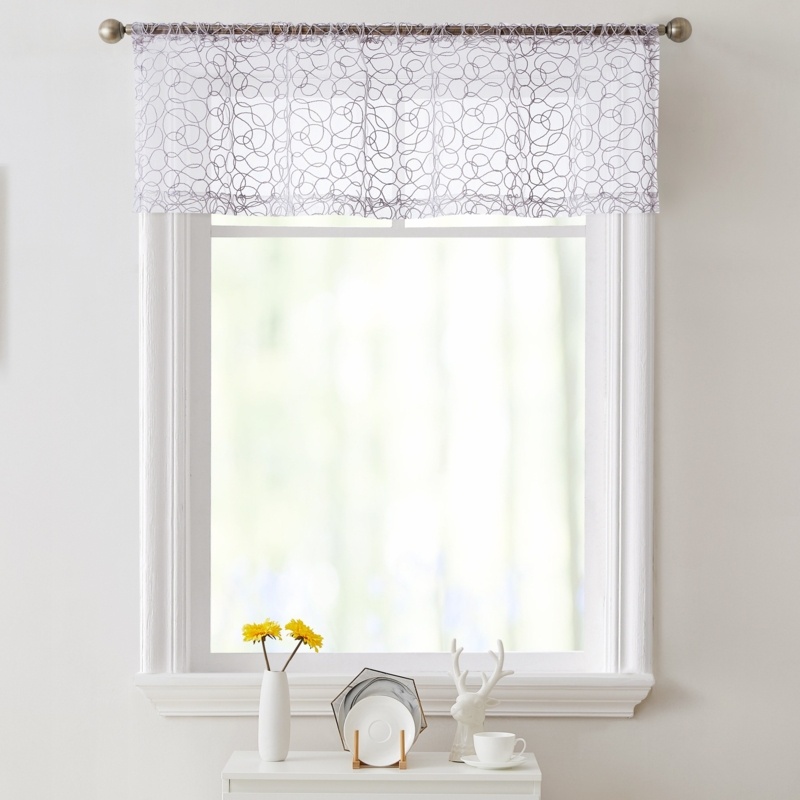 Ketaki Embroidered 54" Window Valance