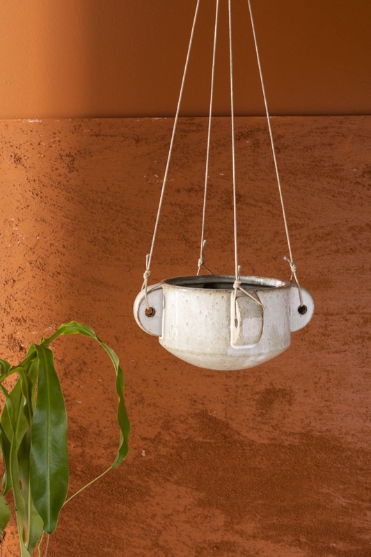 Kevaris Handmade Ceramic Hanging Planter