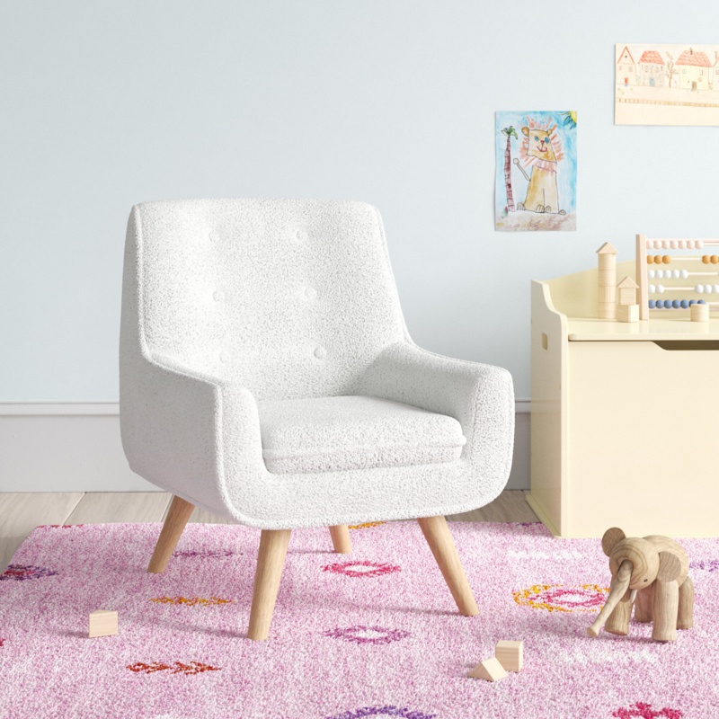 Kids 14.5" Sherpa Chair