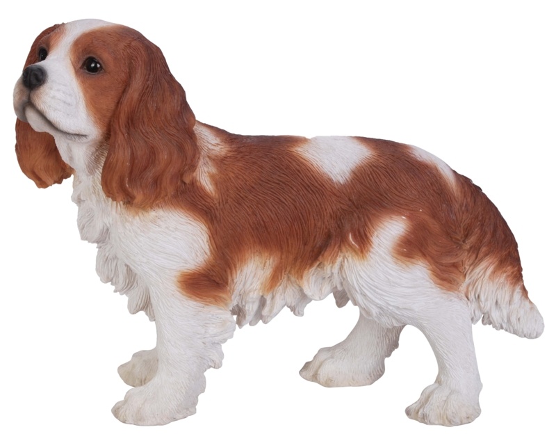 King Charles Spaniel Standing Statue