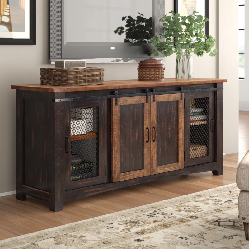 Kinsella Solid Wood TV Stand for TVs up to 70"