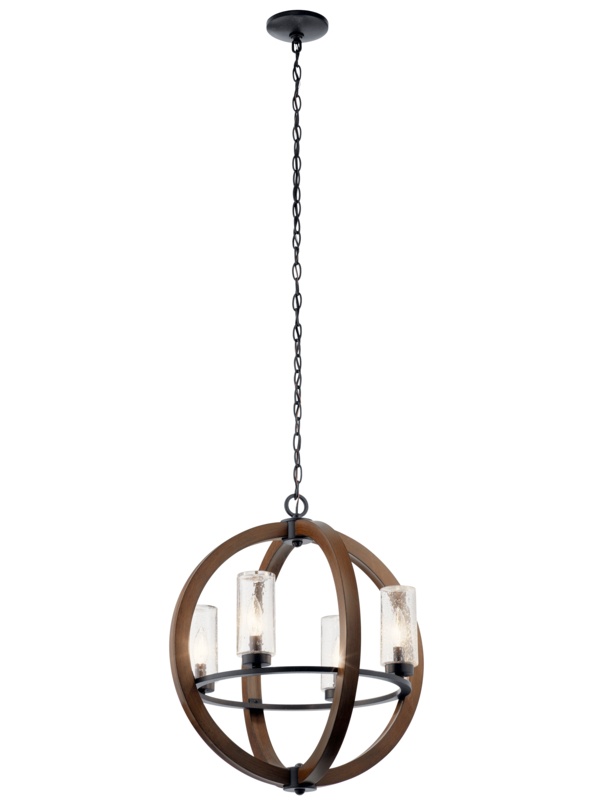 Kinzey 4 - Light Outdoor Chandelier