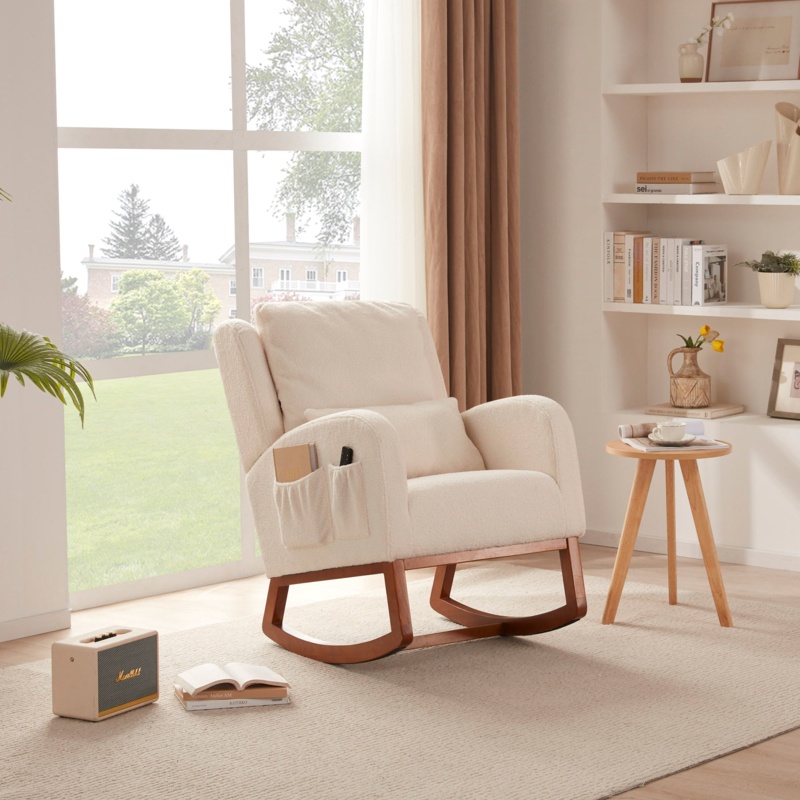 Kriner Upholstered Rocking Chair