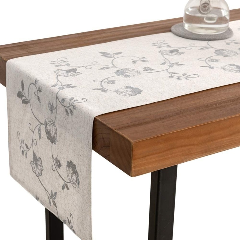 Kylah Rectangle Floral Table Runner