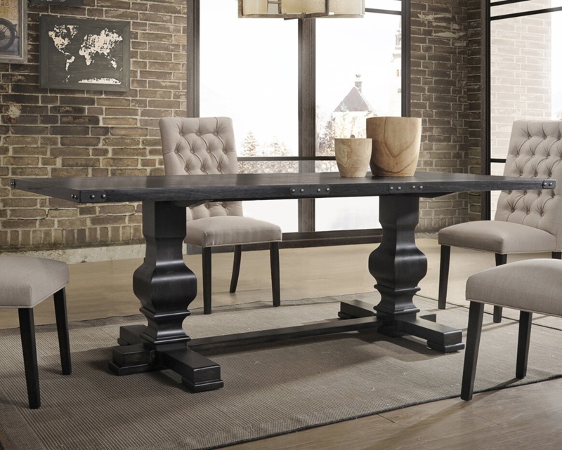 Lapinski Solid Wood Dining Table