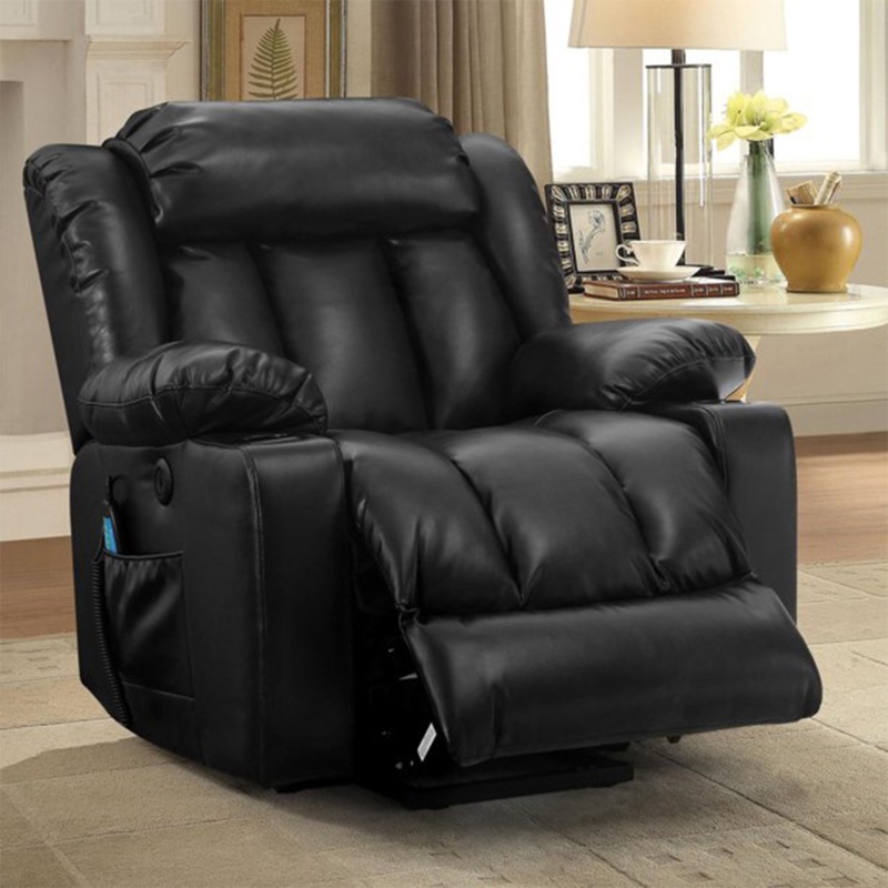 Large Power Lift Recliner Chair with Massage and Heat for Elderly