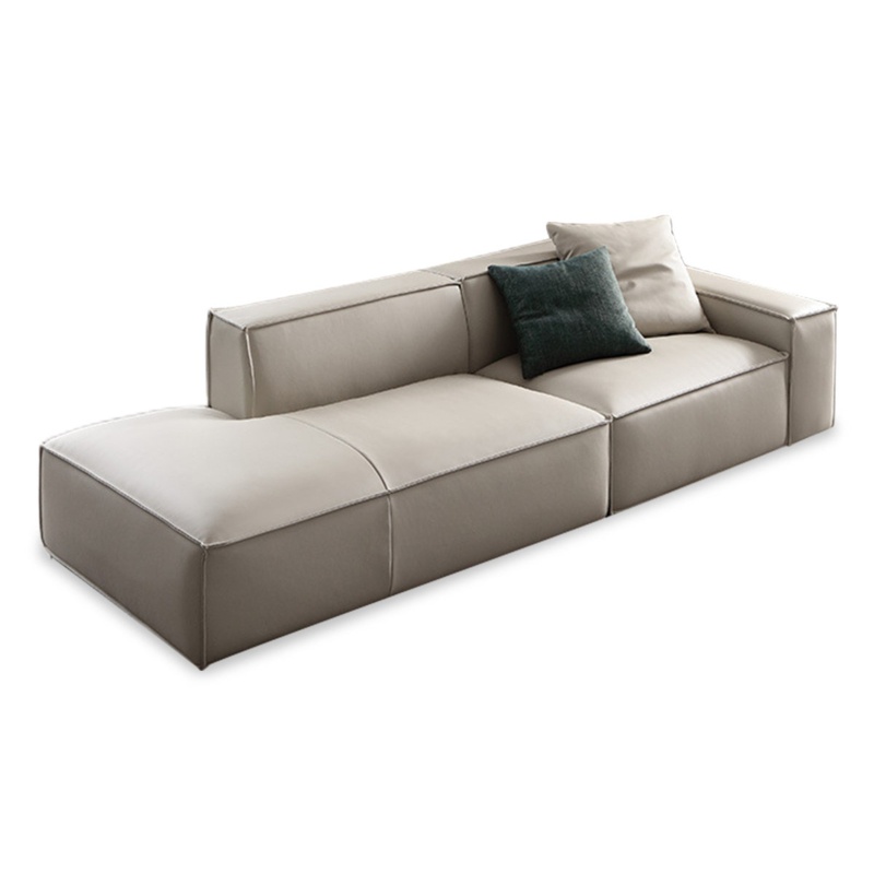 Leather Chaise Lounge