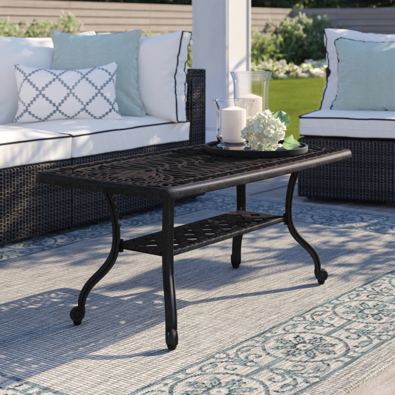 Lebanon 21" x 42'' Rectangular Coffee Table
