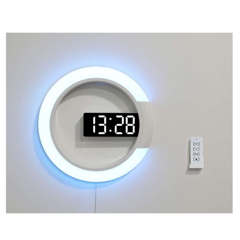 LED Digital Wall Clock