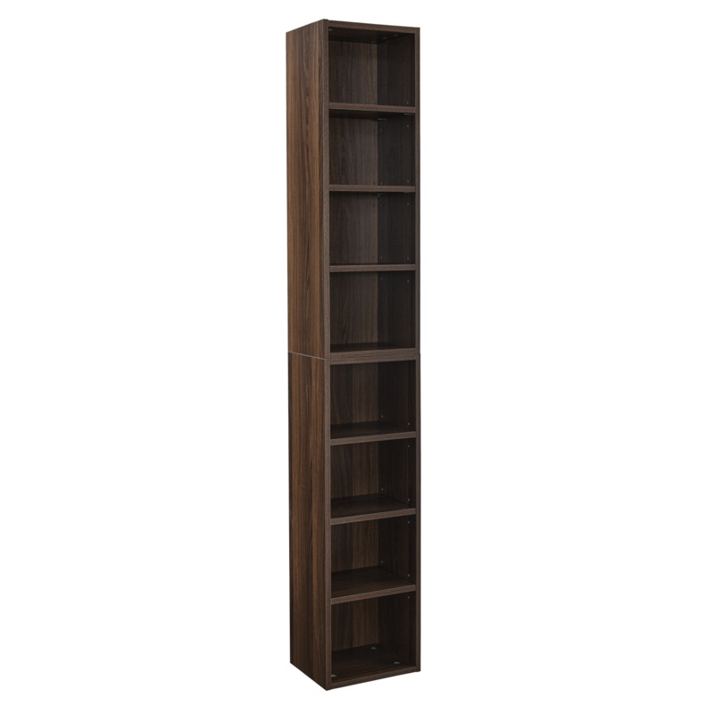 Legra Multimedia Media Shelves,8-Tier Media Tower Rack