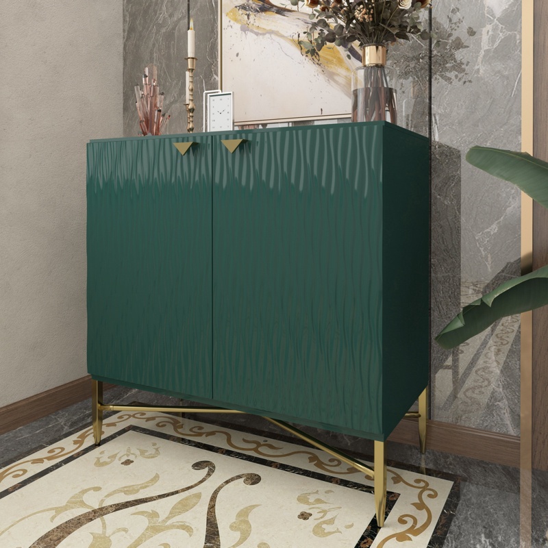 Lerita Iron Accent Cabinet