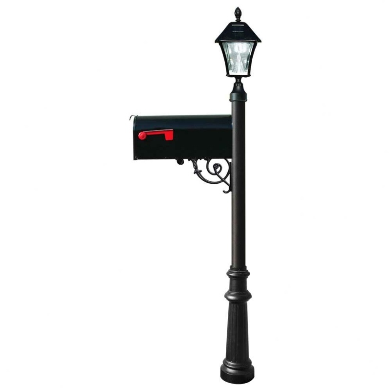 Lewiston Mailbox Post Mounted Mailbox