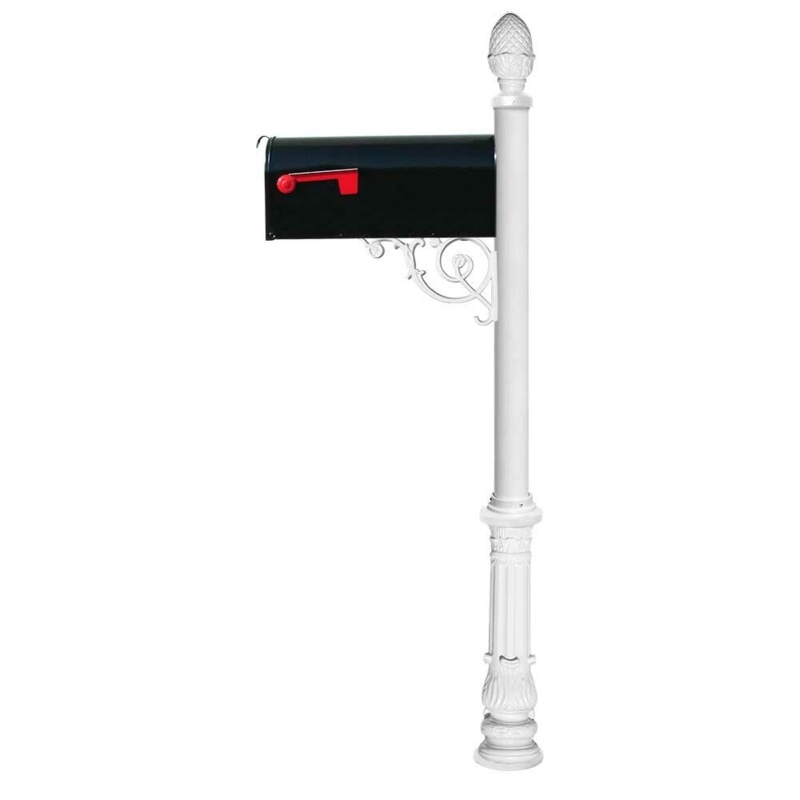 Lewiston Mailbox Post Mounted Mailbox