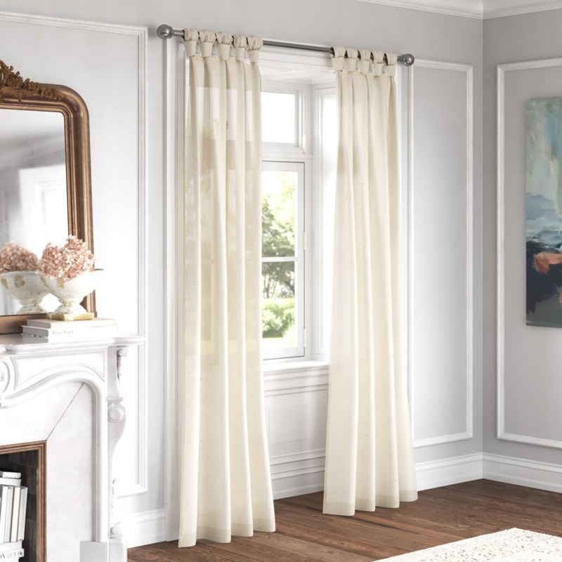 Liebert Semi-Sheer Curtain Panel