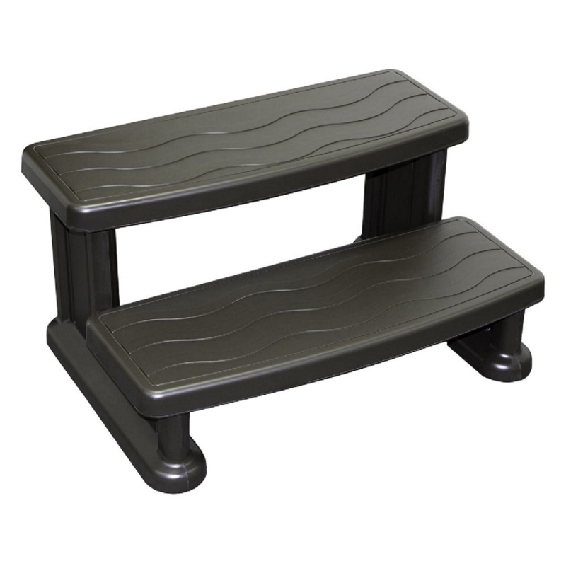 Lifesmart Spas 28'' D Hot Tub Step in Gray
