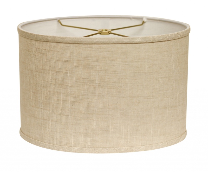 Linen Drum Lamp Shade