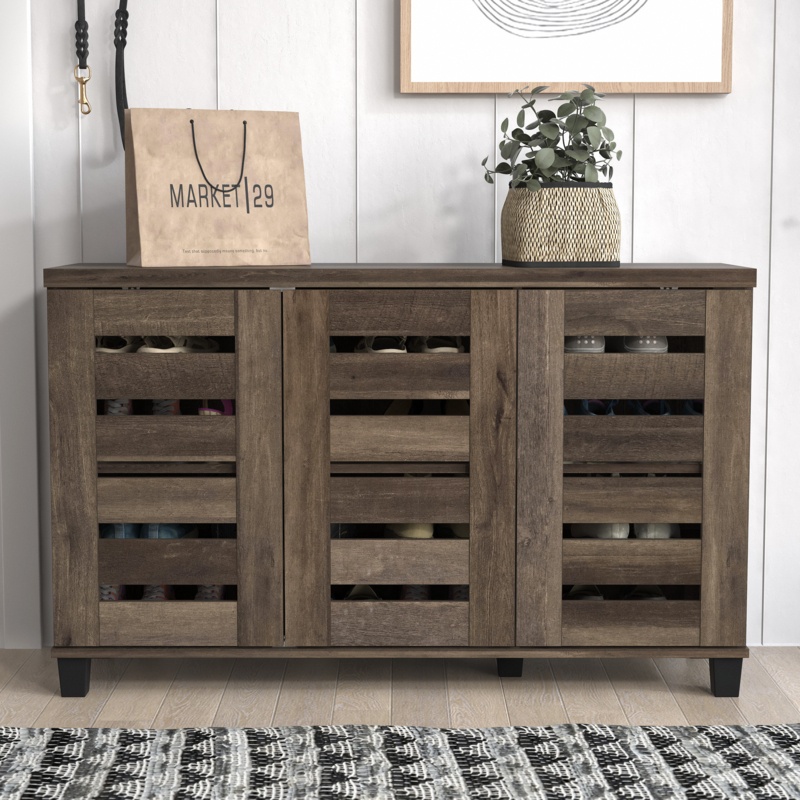 Lismore 16 Pair Shoe Storage Cabinet
