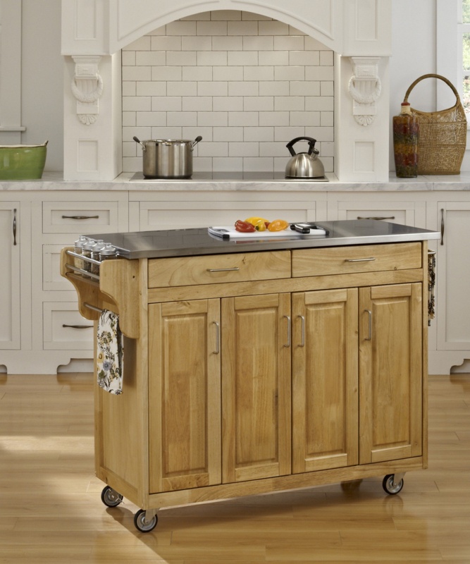 Littrell Metal Kitchen Island