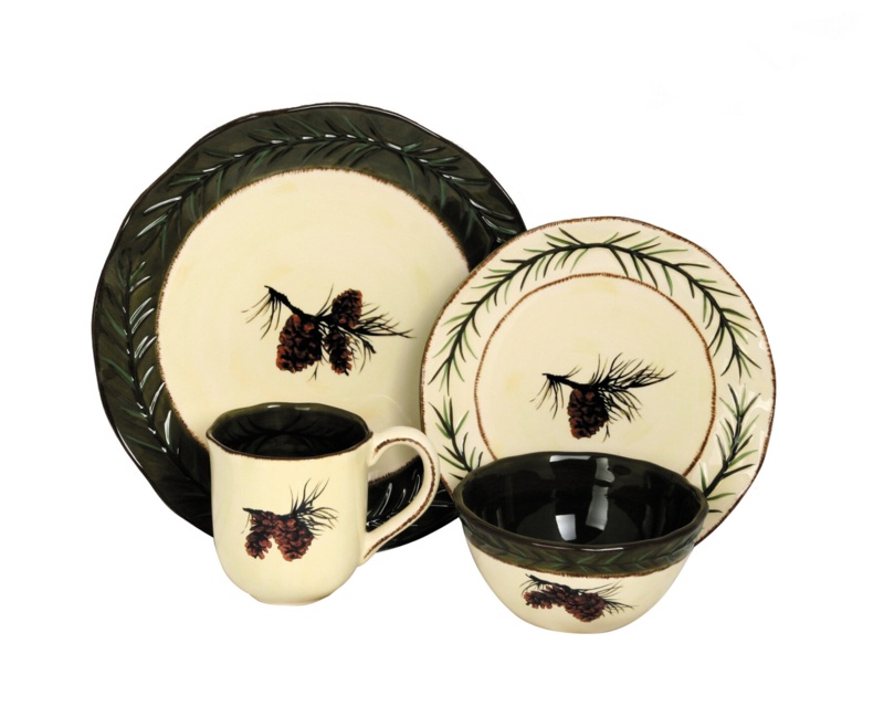 Loon Peak® Carlisle Ceramic Dinnerware Set - Service for 4