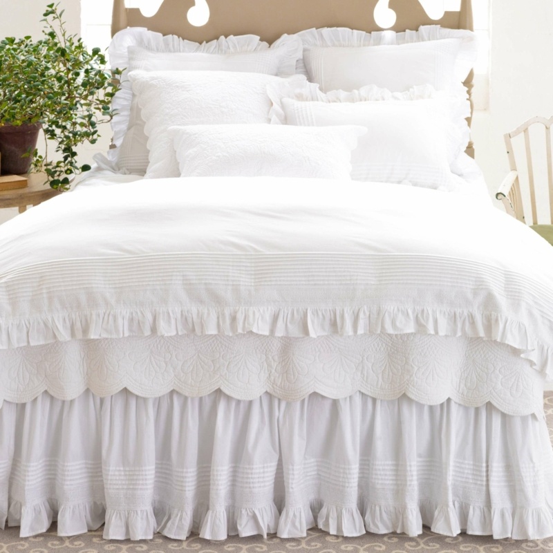 Louisa Ruffled Bed Skirt