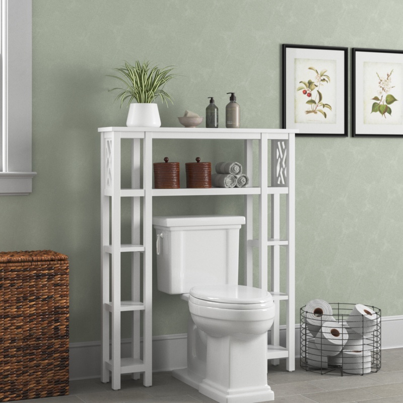 LUND Freestanding Over-the-Toilet Storage