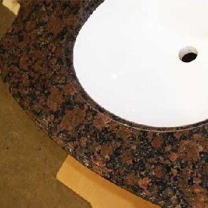 Madison Granite 31" Single Bathroom Vanity Top
