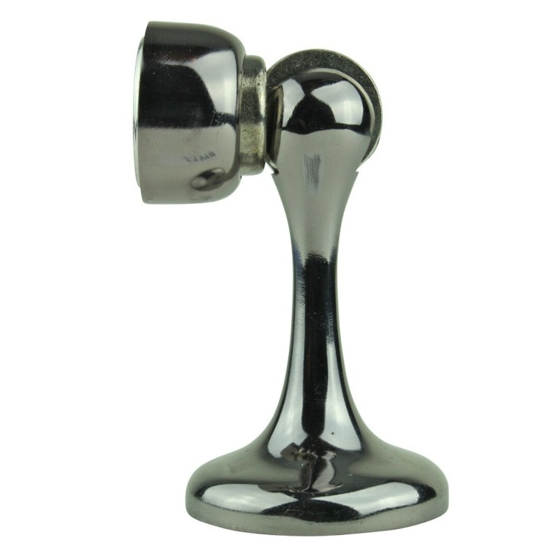 Magnetic Safety Catch Zinc Floor Mount Stop