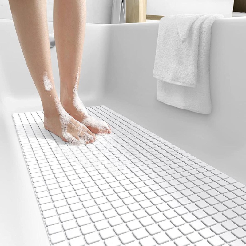 Magrans Plastic / Acrylic Shower Mat with Non-Slip Backing