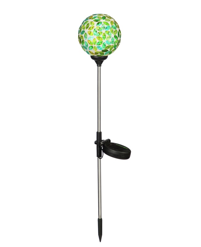 Mahinmi Metal Garden Stake - Solar Powered