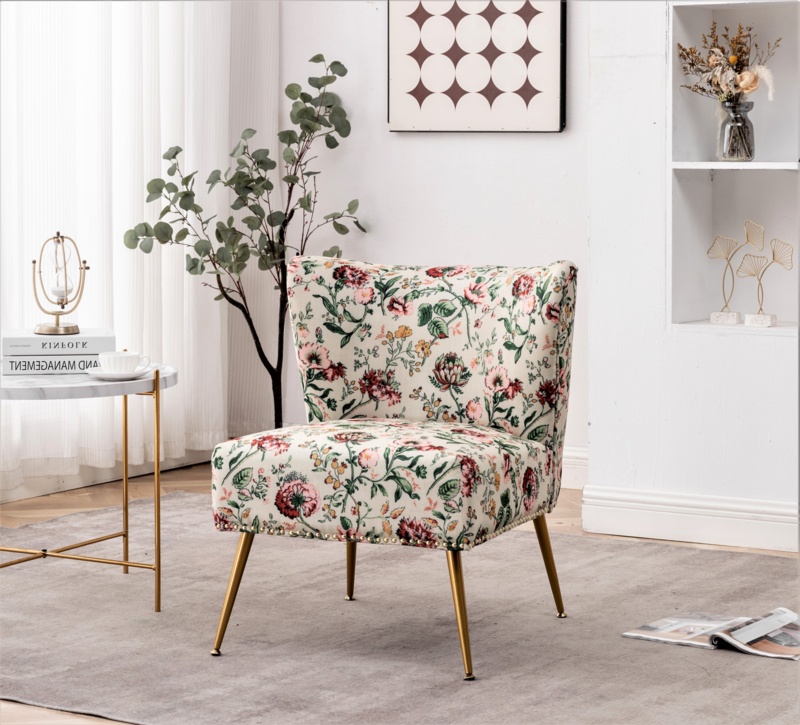 Mamaroneck Upholstered Slipper Chair