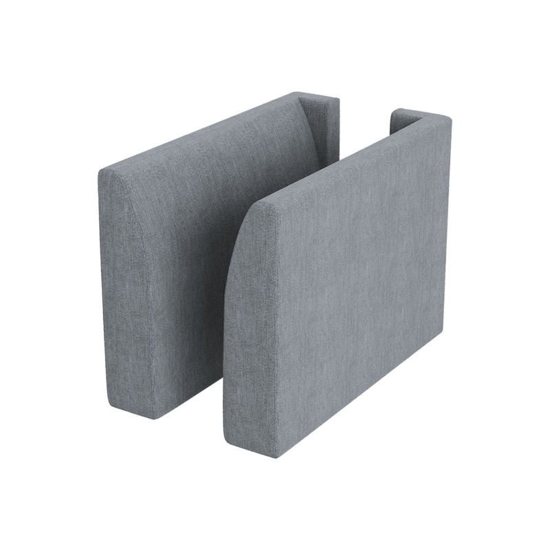 Manusite Upholstered Side Armrest Module for Accent Chair
