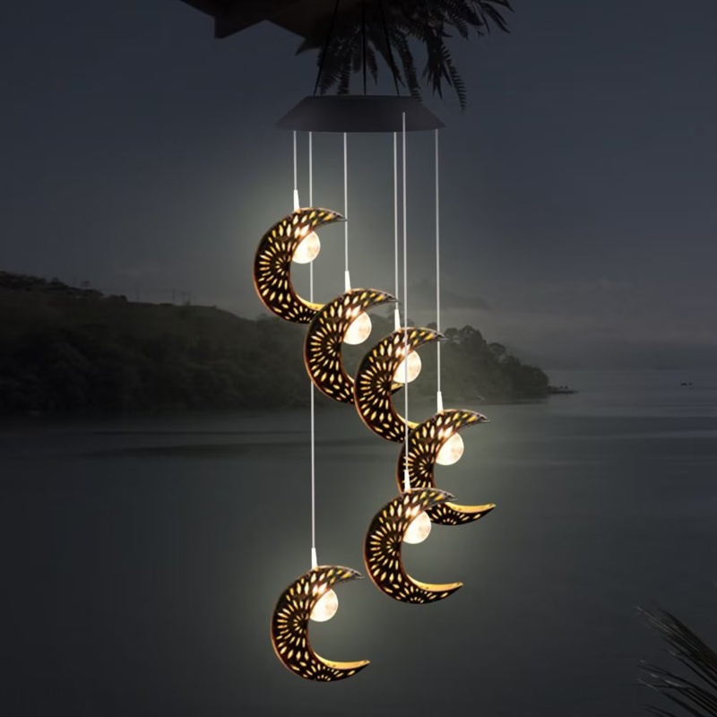 Marchele Fantasy & Sci-Fi Wind Chime - Solar Powered