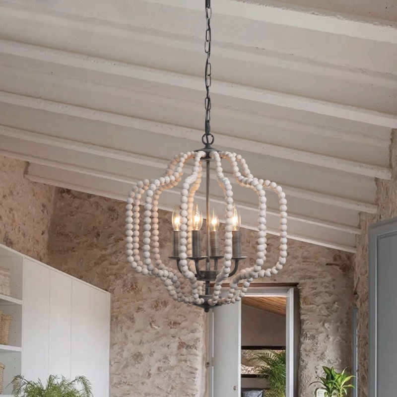 Marie-Lucie 4 - Light Dimmable Geometric Chandelier