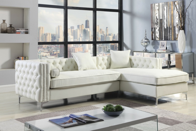 Marlon 2 - Piece Vegan Leather Sectional