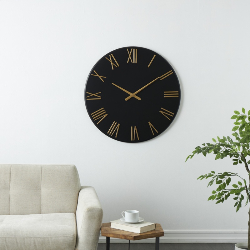 Matteus Stainless Steel Wall Clock