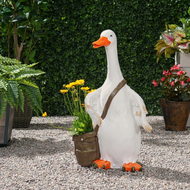 Mavis Handmade Outdoor Statue Planter