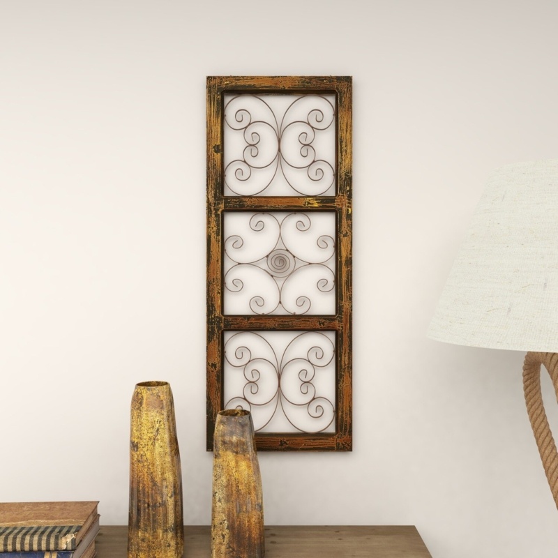 Maxwell Solid Wood Plants & Flowers Wall Decor