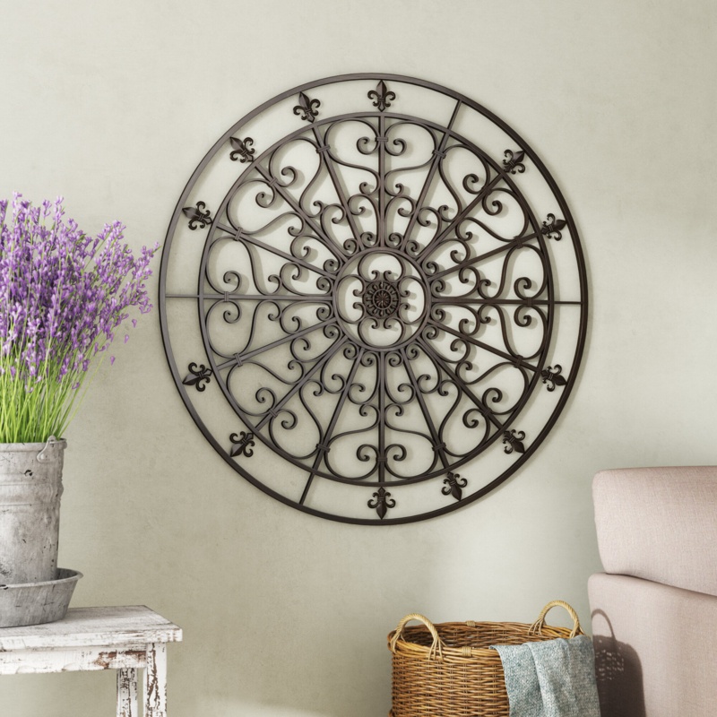 May Metal Medallion Wall Decor