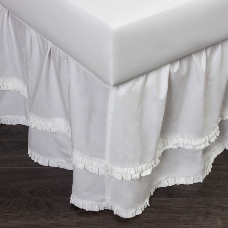 Mccourt Ruffled Wrap Around Bed Skirt