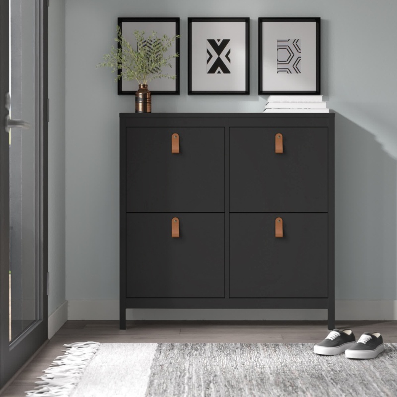 Mchone 16 Pair Shoe Storage Cabinet