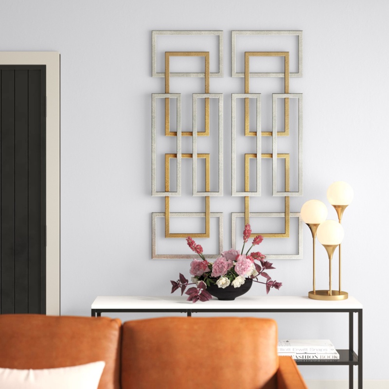 Metal Abstract Wall Decor