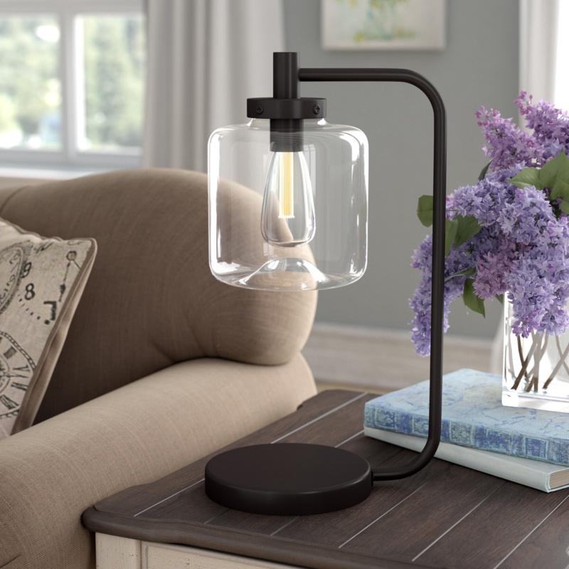 Metal Arched Lamp