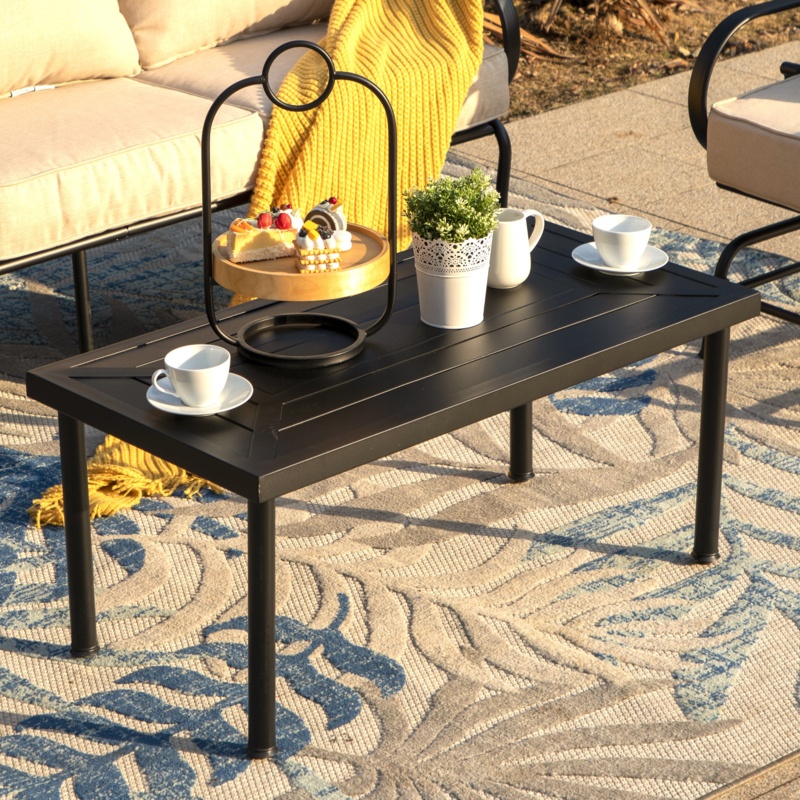 Metal Outdoor Coffee Table