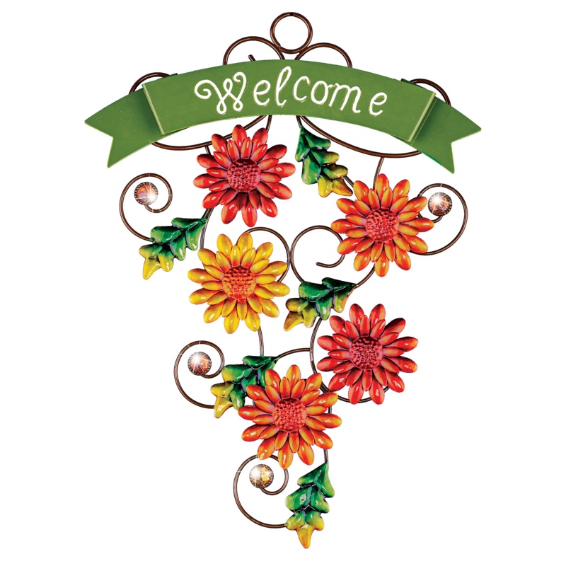 Metal Plants, Flowers, & Trees Wall Decor