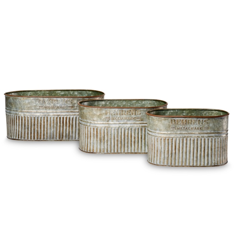 Metal Pot Planter