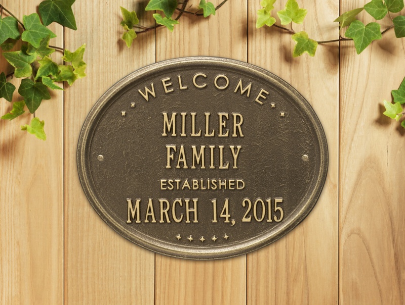 Metal Text Wall Decor