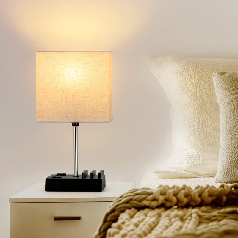 Metal USB Table Lamp