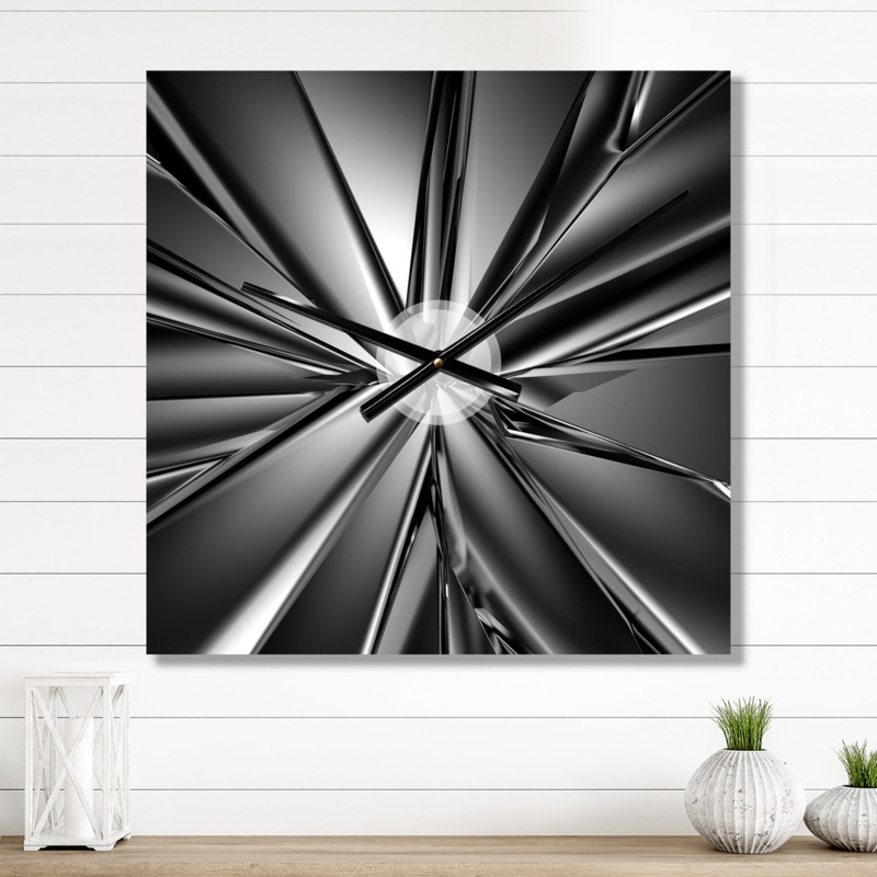 Metal Wall Clock